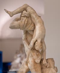 Achille e Troilo, Collezione Farnese, Museo Archeologico di Napoli, Italia