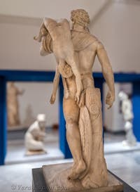Achille e Troilo, Collezione Farnese, Museo Archeologico di Napoli, Italia