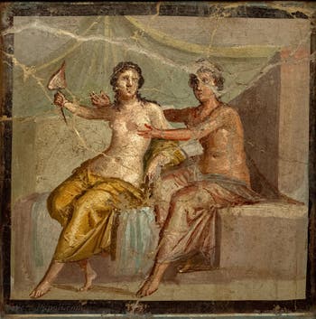 Afrodite e Ares, Casa del Meleagro, Pompei, Museo Archeologico di Napoli, Italia