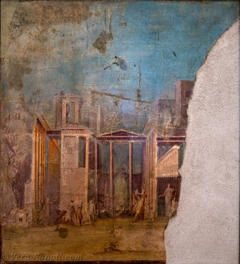 Affresco, Medea e le Peliadi, Casa del Gruppo dei Vasi, Pompei, Museo Archeologico di Napoli