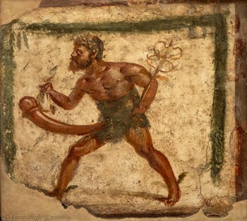 Mercurio, insegna di negozio, Pompei, Studio erotico, Museo Archeologico di Napoli