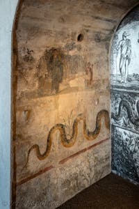 Nicchia del Sacrarium, Pompei, Praedia di Giulia Felice, Museo Archeologico di Napoli