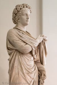 Flora Piccola Ercolanese, Collezione Farnese, Museo Archeologico di Napoli, Italia