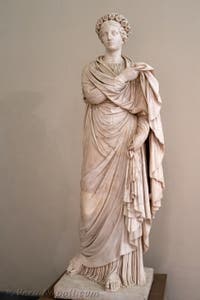 Flora Piccola Ercolanese, Collezione Farnese, Museo Archeologico di Napoli, Italia