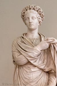 Flora Piccola Ercolanese, Collezione Farnese, Museo Archeologico di Napoli, Italia
