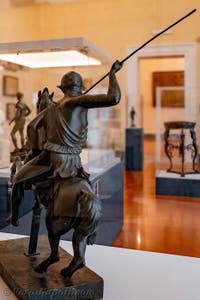 Amazzone a cavallo, Ercolano, Museo Archeologico di Napoli, Italia
