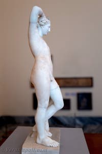 Apollo ermafrodito con faretra, Pompei, Museo Archeologico di Napoli, Italia