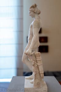 Apollo ermafrodito con faretra, Pompei, Museo Archeologico di Napoli, Italia