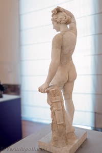 Apollo ermafrodito con faretra, Pompei, Museo Archeologico di Napoli, Italia