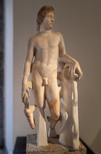 Apollo Elio, Tempio di Mercurio, Baia, Museo Archeologico di Napoli, Italia