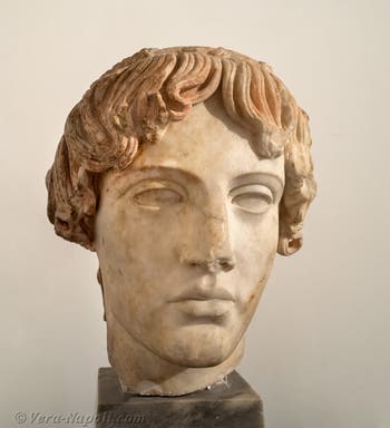 Apollo dell'Omphalos, Tempio di Mercurio, Baia, Museo Archeologico di Napoli, Italia