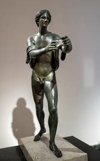 Apollo che scocca una freccia, Tempio di Apollo, Pompei, Museo Archeologico di Napoli, Italia
