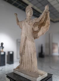 Atena Promachos, Villa dei Papiri, Ercolano, Museo Archeologico di Napoli in Italia