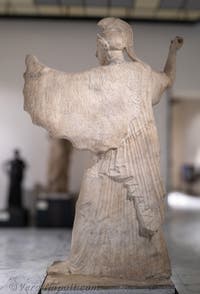 Atena Promachos, Villa dei Papiri, Ercolano, Museo Archeologico di Napoli, Italia