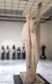 Atena Promachos, Villa dei Papiri, Ercolano, Museo Archeologico di Napoli, Italia
