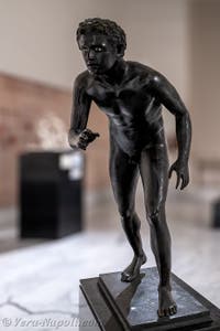 Corridori, Villa dei Papiri, Ercolano, Museo Archeologico di Napoli in Italia
