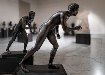 Corridori, Villa dei Papiri, Ercolano, Museo Archeologico di Napoli in Italia