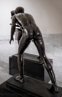 Corridori, Villa dei Papiri, Ercolano, Museo Archeologico di Napoli in Italia