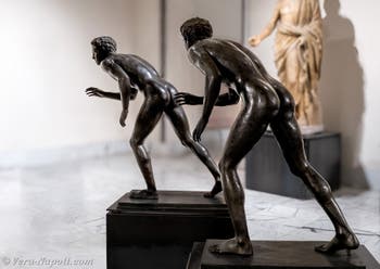 Corridori, Villa dei Papiri, Ercolano, Museo Archeologico di Napoli in Italia