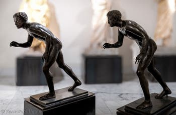 Corridori, Villa dei Papiri, Ercolano, Museo Archeologico di Napoli in Italia