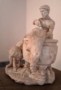 La cottura del cinghiale, Pompei, Collezione Farnese, Museo Archeologico di Napoli, Italia