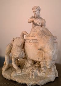 La cottura del cinghiale, Pompei, Collezione Farnese, Museo Archeologico di Napoli, Italia