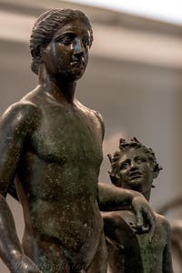 Dioniso e Ampelo, Casa di Pansa, Pompei, Museo Archeologico di Napoli, Italia