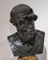 Dyonisos-Platon, Villa des Papyrus, Herculanum, musée archéologique de Naples en Italie