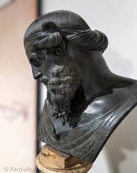 Dyonisos-Platon, Villa des Papyrus, Herculanum, musée archéologique de Naples en Italie
