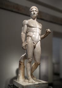 Doriforo, Ginnasio Samnita, Pompei, Museo Archeologico di Napoli in Italia