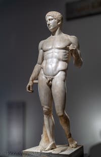 Doriforo, Ginnasio Samnita, Pompei, Museo Archeologico di Napoli in Italia