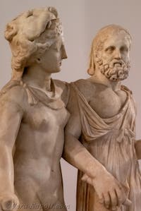 Ercole e Onfale, Collezione Farnese, Museo Archeologico di Napoli, Italia