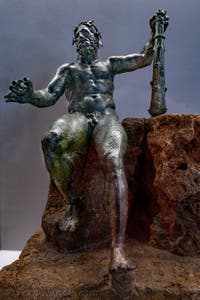 Ercole Epitrapezio al banchetto, Pompei, Museo Archeologico di Napoli, Italia