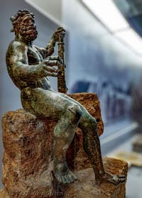 Ercole Epitrapezio al banchetto, Pompei, Museo Archeologico di Napoli, Italia