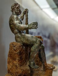 Ercole Epitrapezio al banchetto, Pompei, Museo Archeologico di Napoli, Italia