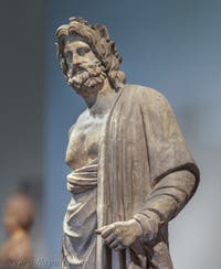Asclepio, Tempio di Esculapio, Pompei, Museo Archeologico di Napoli in Italia