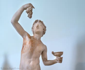 Dioniso Bacco, Collezione Farnese, Museo Archeologico di Napoli, Italia