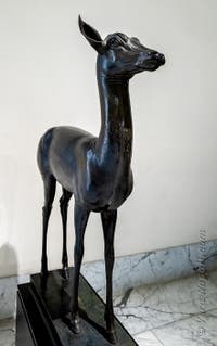Cerbiatto, Villa dei Papiri, Ercolano, Museo Archeologico di Napoli in Italia