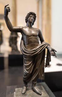 Giovane uomo, Quadriga di Nerone, Ercolano, Museo Archeologico di Napoli, Italia