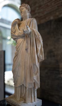 Figlia di Nonius Balbus, Ercolano, Museo Archeologico di Napoli, Italia