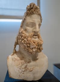 Giove di tipo Otricoli, Campidoglio, Pompei, Museo Archeologico di Napoli in Italia