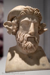 Erma di Zeus Ammone, Ercolano, Museo Archeologico di Napoli, Italia