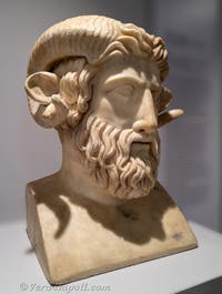 Erma di Zeus Ammone, Ercolano, Museo Archeologico di Napoli, Italia