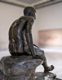 Hermes a riposo, Villa dei Papiri, Ercolano, Museo Archeologico di Napoli in Italia