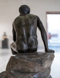 Hermes a riposo, Villa dei Papiri, Ercolano, Museo Archeologico di Napoli in Italia