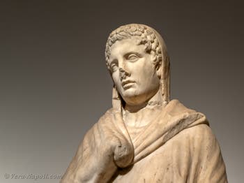 Busto di Hermes, Tempio di Apollo, Pompei, Museo Archeologico di Napoli, Italia