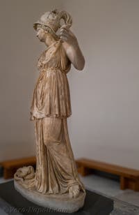 Minerva, collezione Farnese, Museo Archeologico di Napoli, Italia