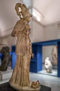 Minerva, collezione Farnese, Museo Archeologico di Napoli, Italia