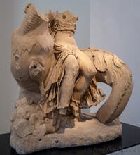 Nereide su un ipocampo, Formia, Museo Archeologico di Napoli, Italia