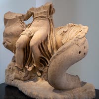 Nereide su un ipocampo, Formia, Museo Archeologico di Napoli, Italia